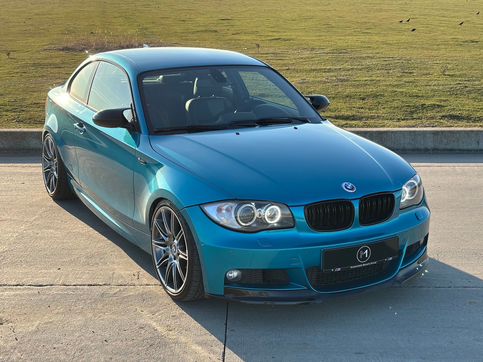 BMW Seria 1 Coupé Atlantis, M Pack vedere față trei sferturi, jante M, prelungire Clubsport